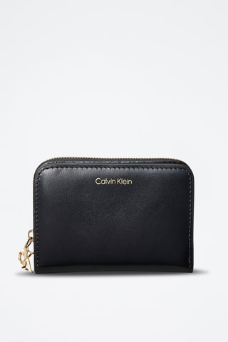 Nappaleren Portefeuille - Calvin Klein - Zwart