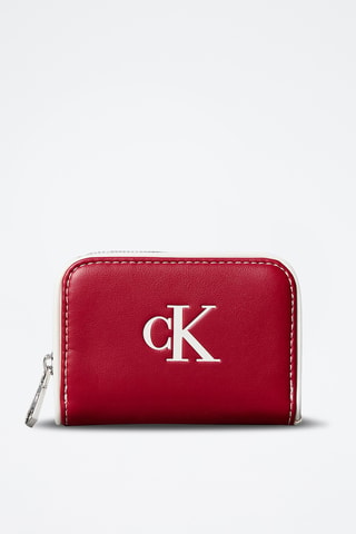 Leren Portemonnee - Calvin Klein - Rood