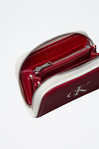 Leren Portemonnee - Calvin Klein - Rood