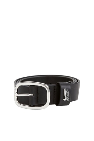 Leren Riem - Tommy Hilfiger - Zwart