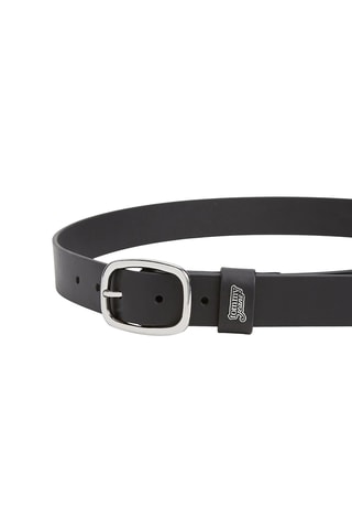 Leren Riem - Tommy Hilfiger - Zwart