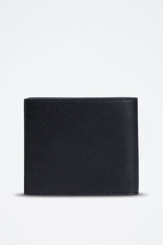 Leren Portefeuille - Tommy Hilfiger - Zwart