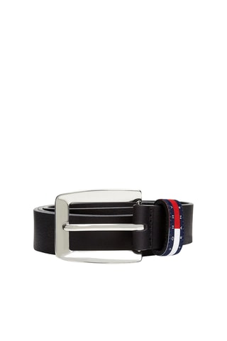 Leren Riem - Tommy Hilfiger - Zwart