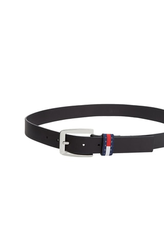 Leren Riem - Tommy Hilfiger - Zwart