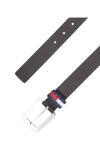 Leren Riem - Tommy Hilfiger - Zwart