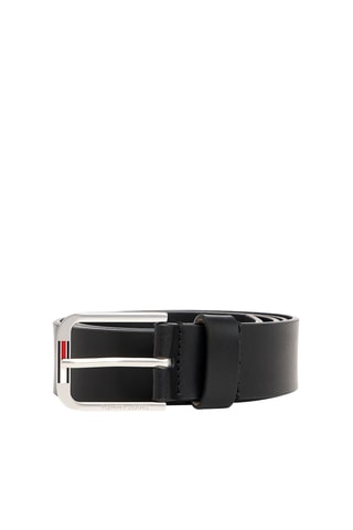 Leren Riem - Tommy Hilfiger - Zwart