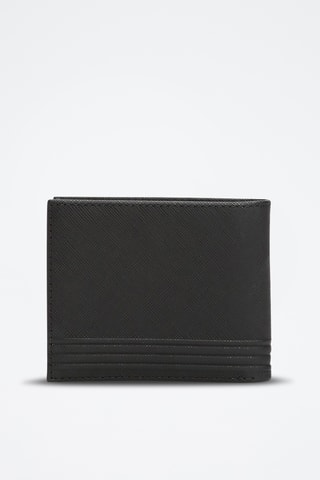 Leren Portefeuille - Tommy Hilfiger - Zwart