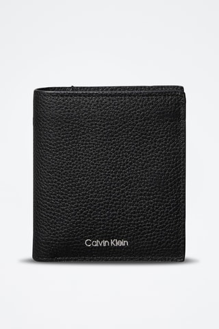 Leren Portefeuille - Calvin Klein - Zwart