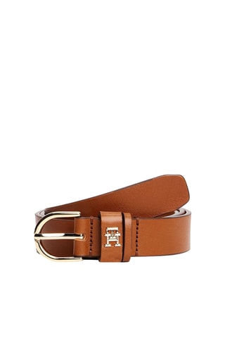 Leren Riem - Tommy Hilfiger - Bruin