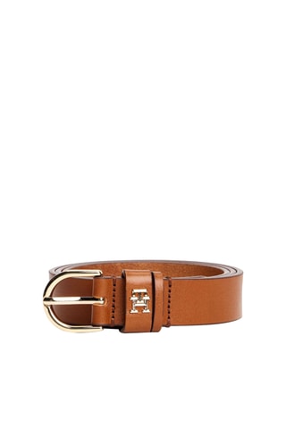 Leren Riem - Tommy Hilfiger - Bruin