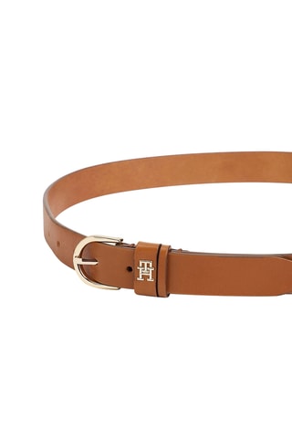 Leren Riem - Tommy Hilfiger - Bruin