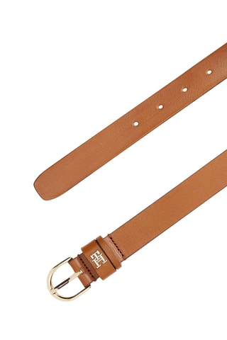 Leren Riem - Tommy Hilfiger - Bruin