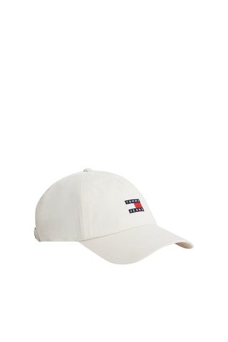 Biologisch Katoenen Pet - Tommy Hilfiger - Ecru