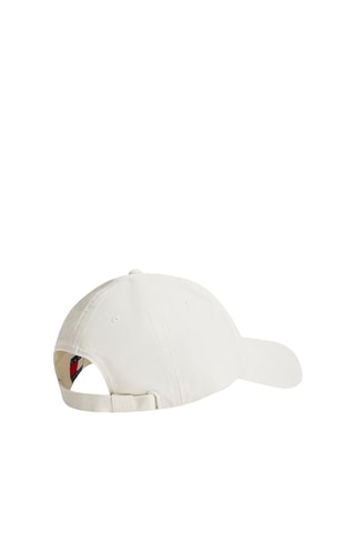 Biologisch Katoenen Pet - Tommy Hilfiger - Ecru