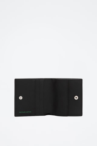 Leren Portefeuille - Tommy Hilfiger - Zwart