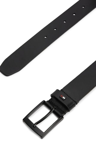 Leren Riem - Zwart - Zwart