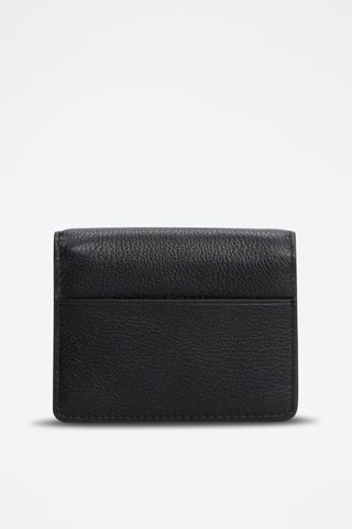 Leren Portefeuille - Tommy Hilfiger - Zwart