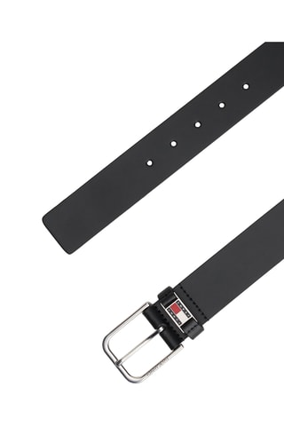 Leren Riem - Tommy Hilfiger - Zwart