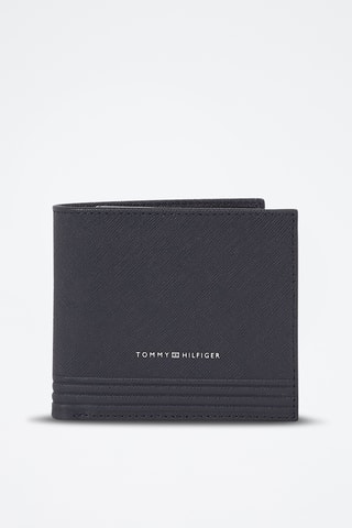 Leren Portefeuille - Tommy Hilfiger - Blauw