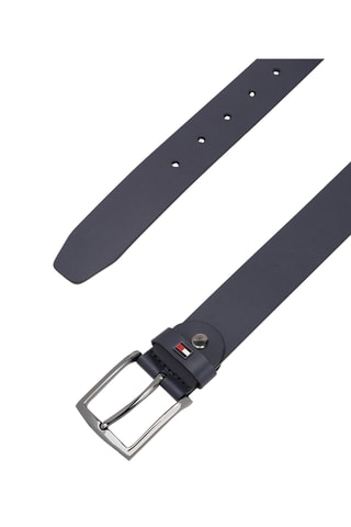 Leren Riem - Tommy Hilfiger - Blauw
