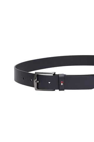 Leren Riem - Tommy Hilfiger - Blauw