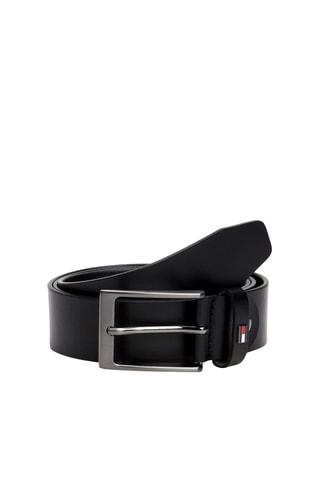 Leren Riem - Tommy Hilfiger - Zwart