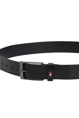 Leren Riem - Tommy Hilfiger - Zwart