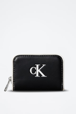 Leren Portemonnee - Calvin Klein - Zwart