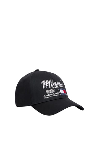 Biologisch Katoenen Pet Cadillac Formula 1 Team - Tommy Hilfiger - Zwart