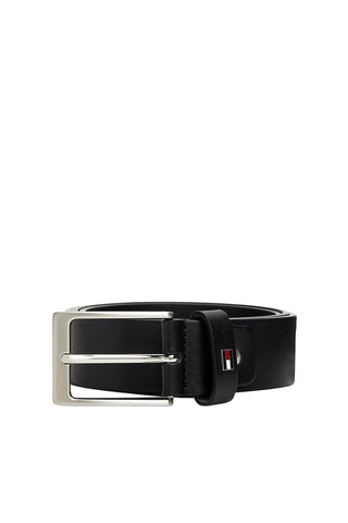 Leren Riem - Tommy Hilfiger - Zwart