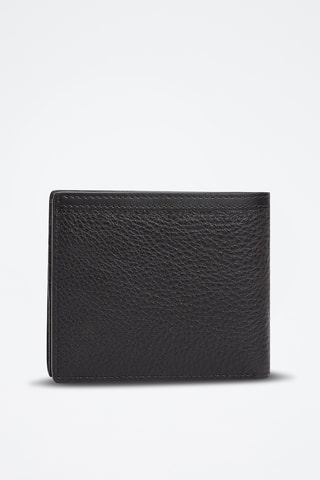 Leren Portefeuille - Tommy Hilfiger - Zwart