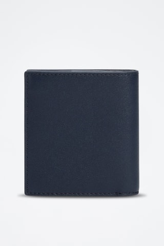 Leren Portefeuille - Tommy Hilfiger - Donkerblauw