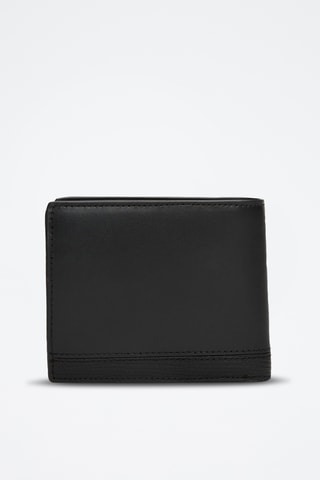 Leren Portefeuille - Tommy Hilfiger - Zwart