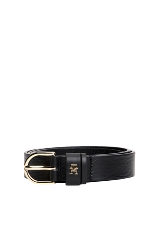 Leren Riem - Tommy Hilfiger - Zwart