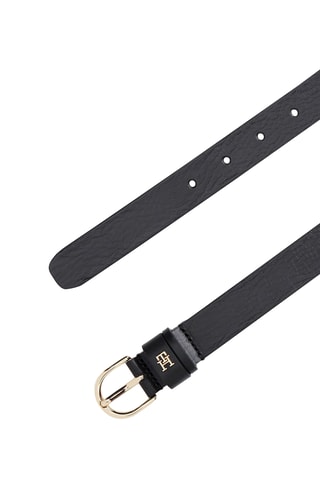 Leren Riem - Tommy Hilfiger - Zwart