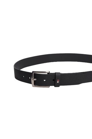 Leren Riem - Tommy Hilfiger - Zwart