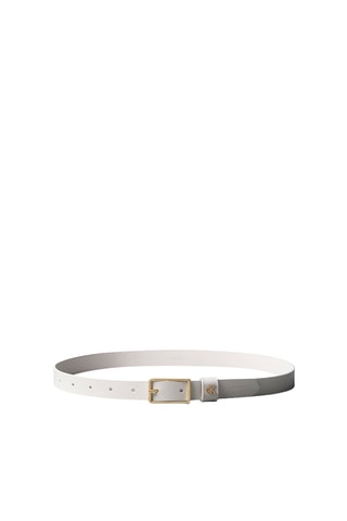 Leren Riem - Calvin Klein - Wit