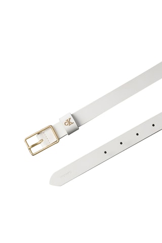 Leren Riem - Calvin Klein - Wit