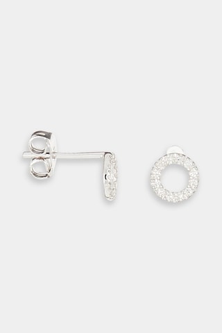Puces Simplicité - Or blanc et diamants