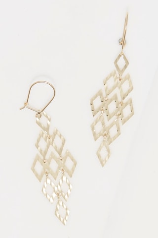 Boucles d'oreilles Crazy Or jaune