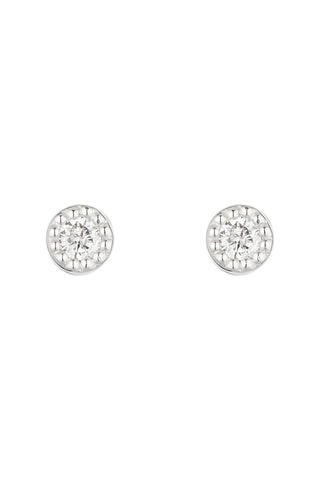 Boucles d'oreilles Rayong - Or blanc et diamants