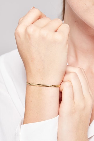 Bracelet Maille Colina  Or jaune