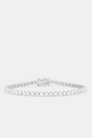 Bracelet Rivière Or blanc et diamants