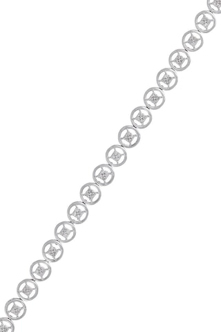 Bracelet Diamants -  Or blanc et diamants