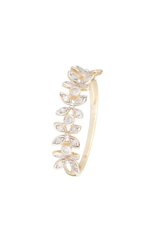 Bague Quezon - Or jaune et diamants