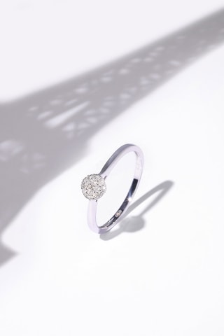 Bague Mon Unique - Or blanc et diamants