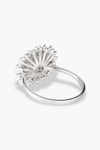 Bague Gathas 
Or blanc et diamants