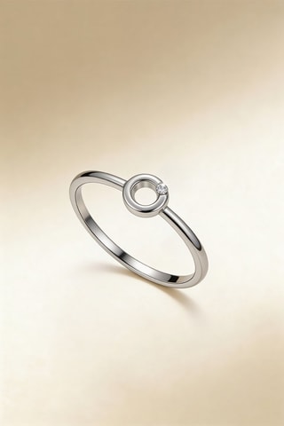 Bague Dieva - Or blanc et diamant