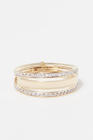 Bague Blanca - Or jaune