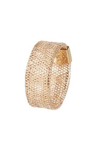 Bague Maille Tissée Or jaune
